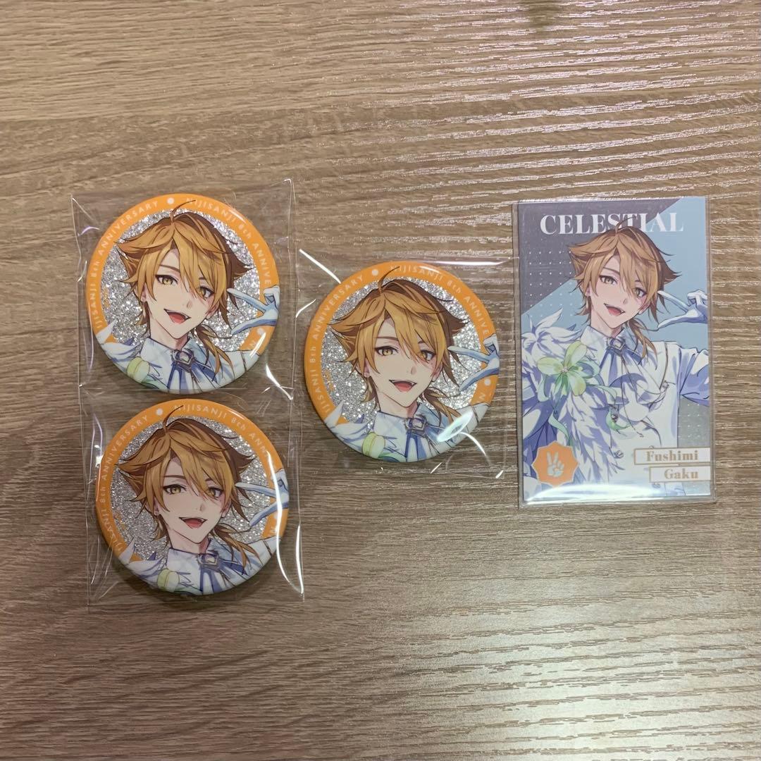 伏見ガク 8th 缶バッジ メタルカード - メルカリ