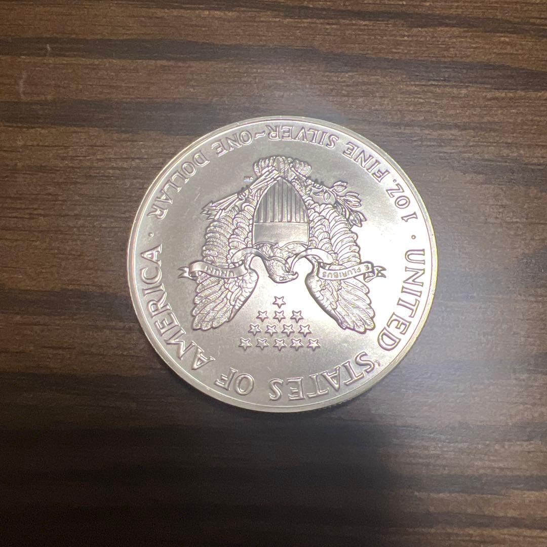 春*番様 【銀貨】アメリカンイーグル 銀貨 1991年ケース付き - メルカリ