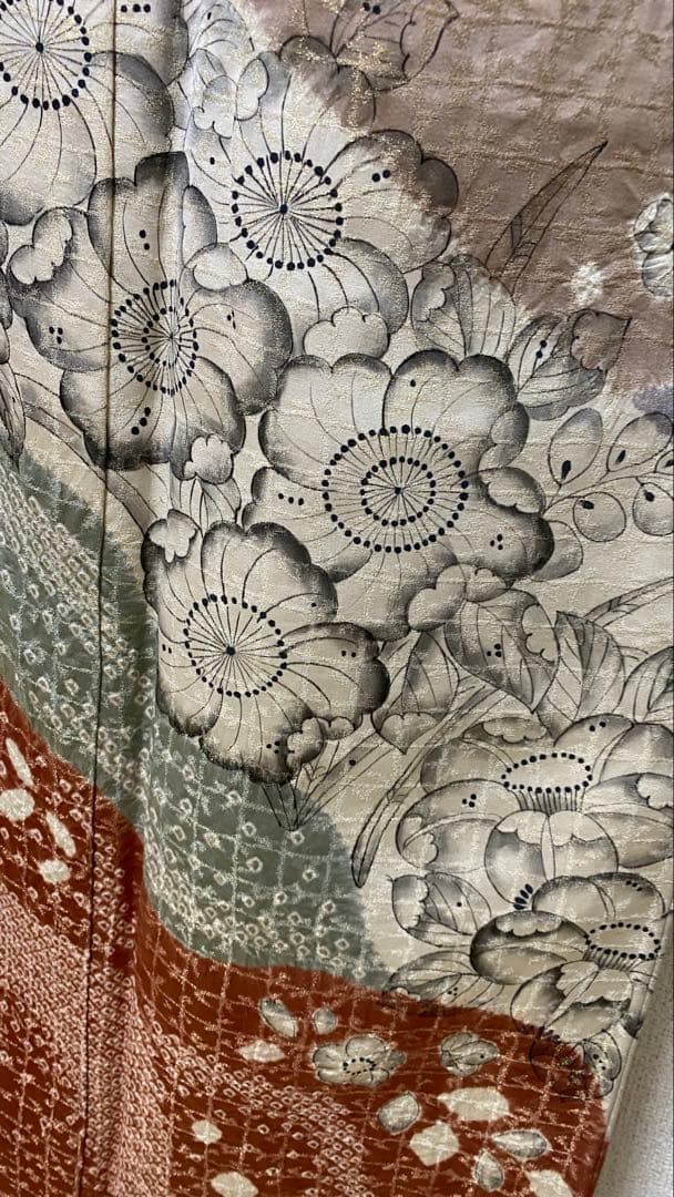 辻ヶ花 作家物 落款入り グレー 振袖 フルセット - メルカリ