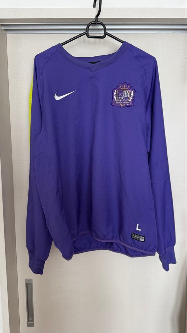 サンフレッチェ広島 Nike 紫色 長袖ピステ Lサイズ - メルカリ