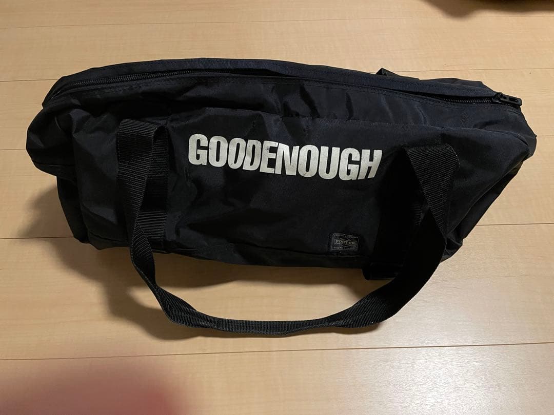 GOODENOUGH×PORTER ダブルネーム ドラムバッグ - メルカリ