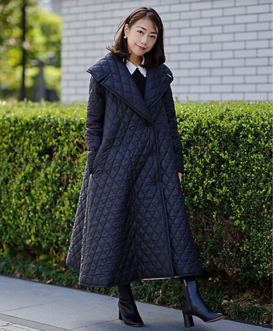 未使用Maglie le cassetto テントキルティングコート フランドル