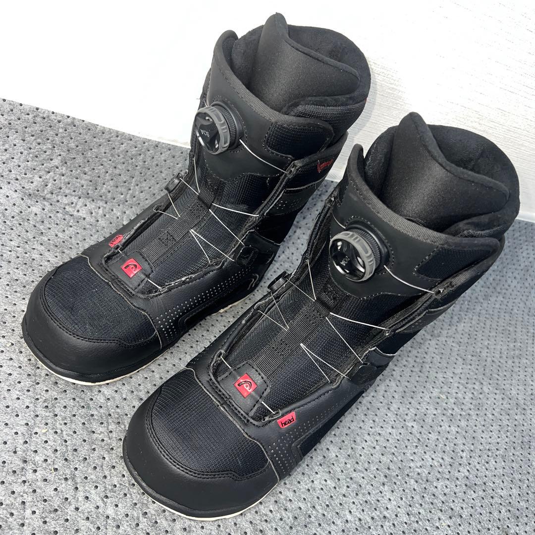 5回使用 メンズ人気サイズ26cm HEAD STRIKE BOA スノボブーツ - メルカリ