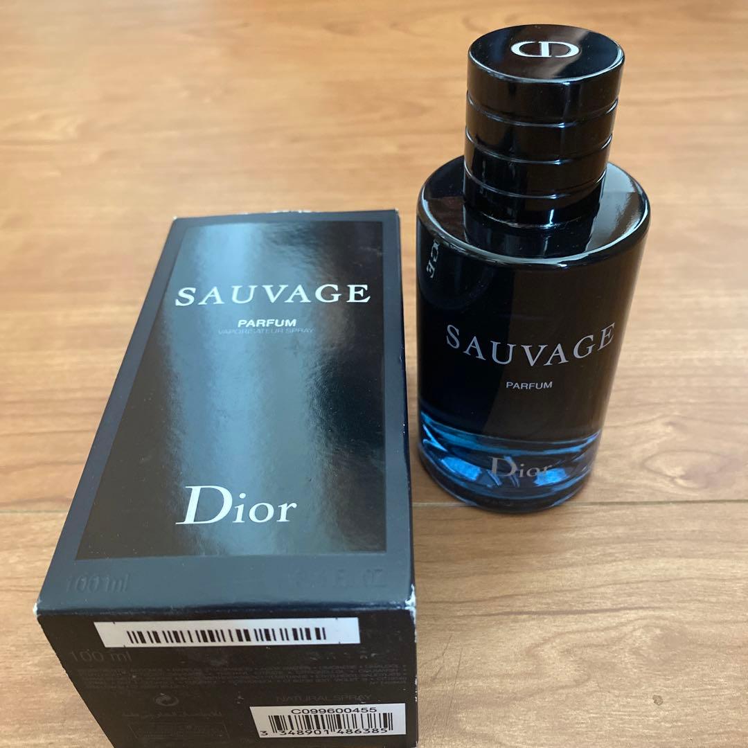 DIOR sauvage parfum 100ml - メルカリ