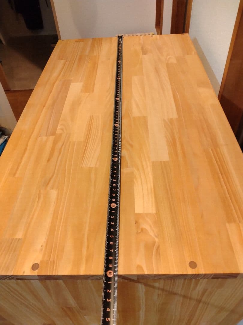 木製 ハンドメイド オーダー コの字 テーブル サイドテーブルラック