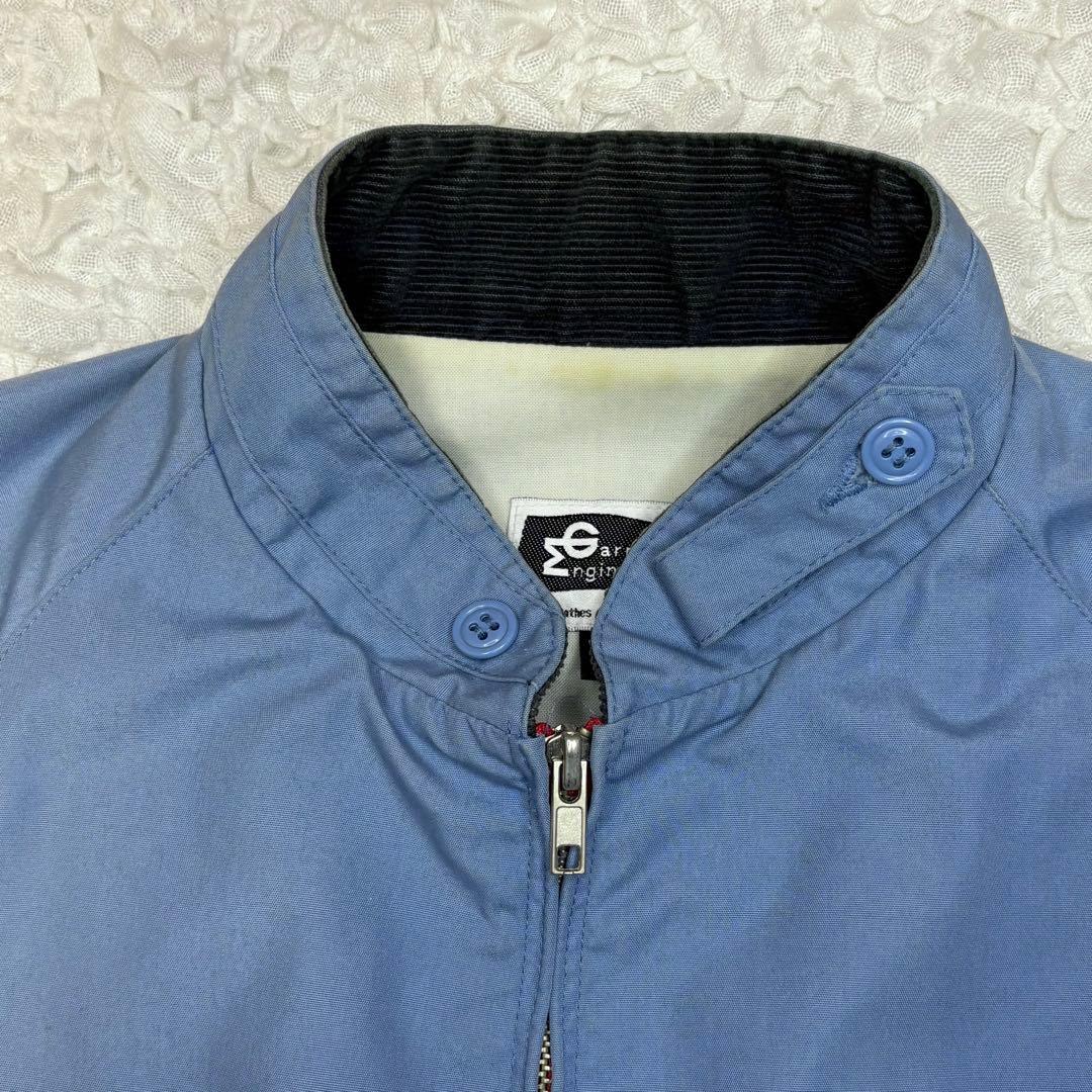 USA製 Engineered Garments ダブルジップブルゾン 水色