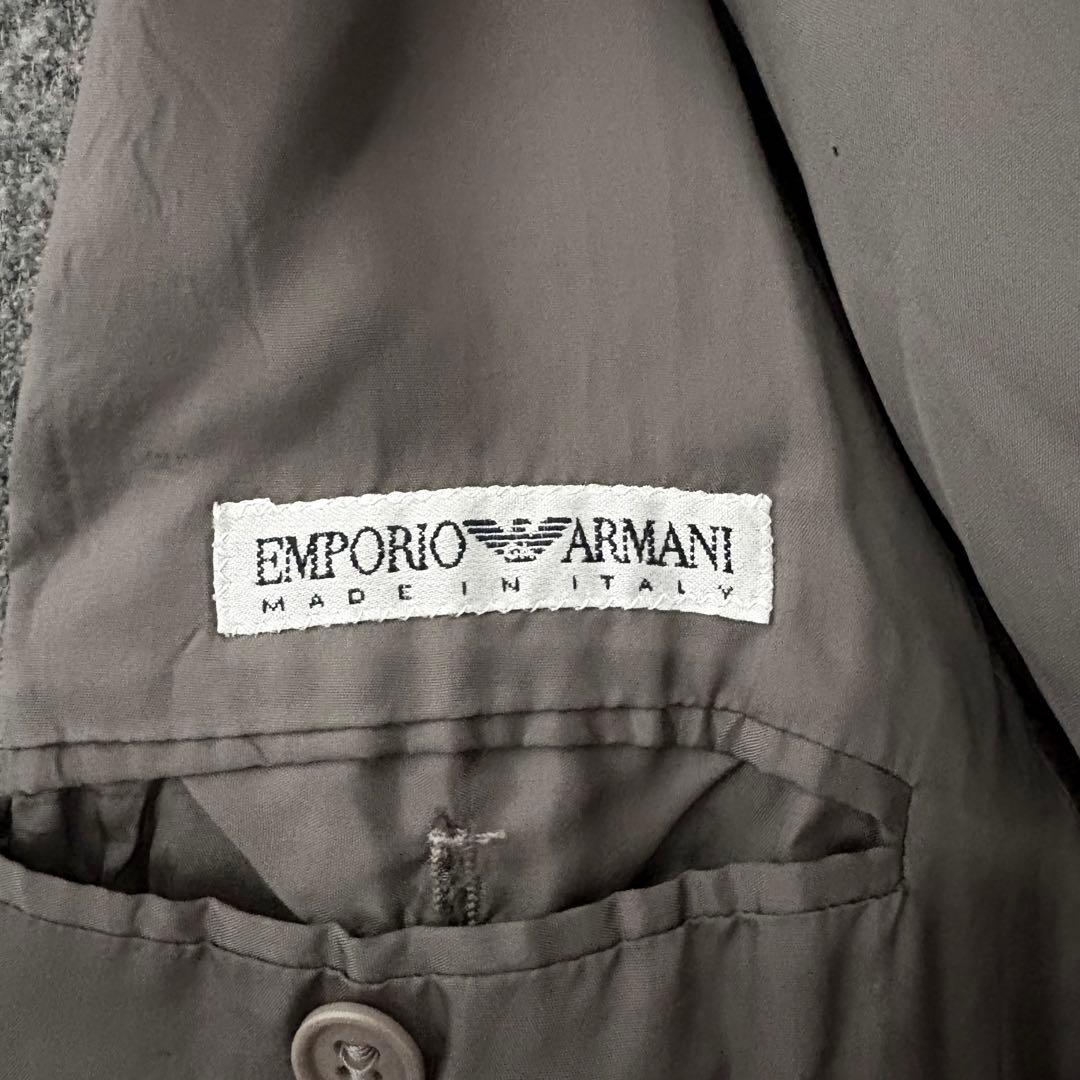 90s emporio armani collarless jacket 48 - メルカリ