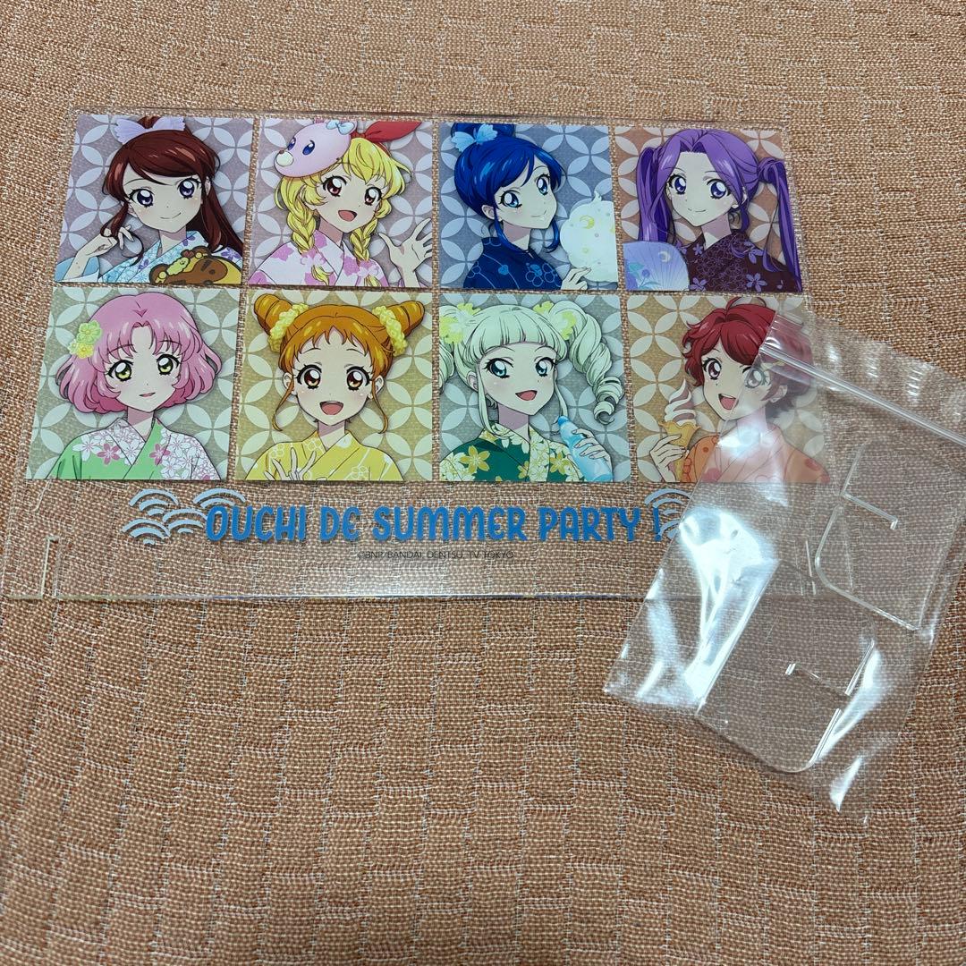 アイカツ アクリルアートボード おうちdeサマーパーティー - メルカリ
