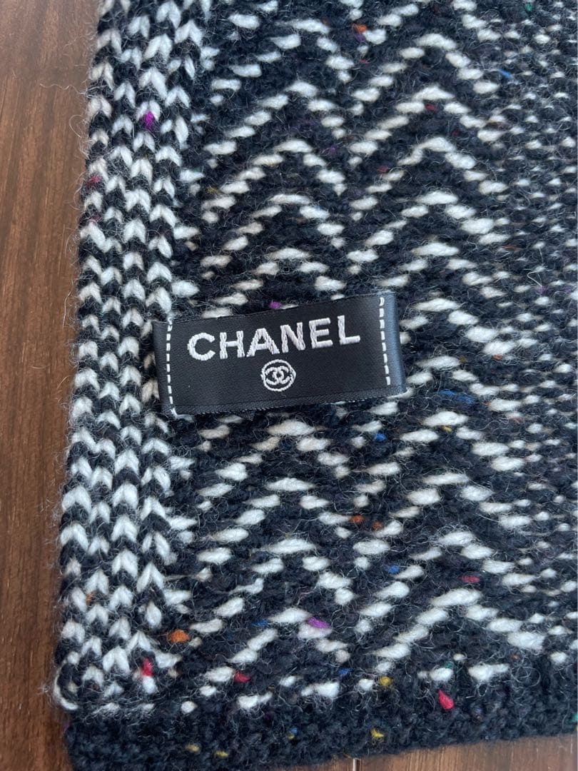 新品 シャネル カシミアマフラー ストール 千鳥格子 コート ブーツ