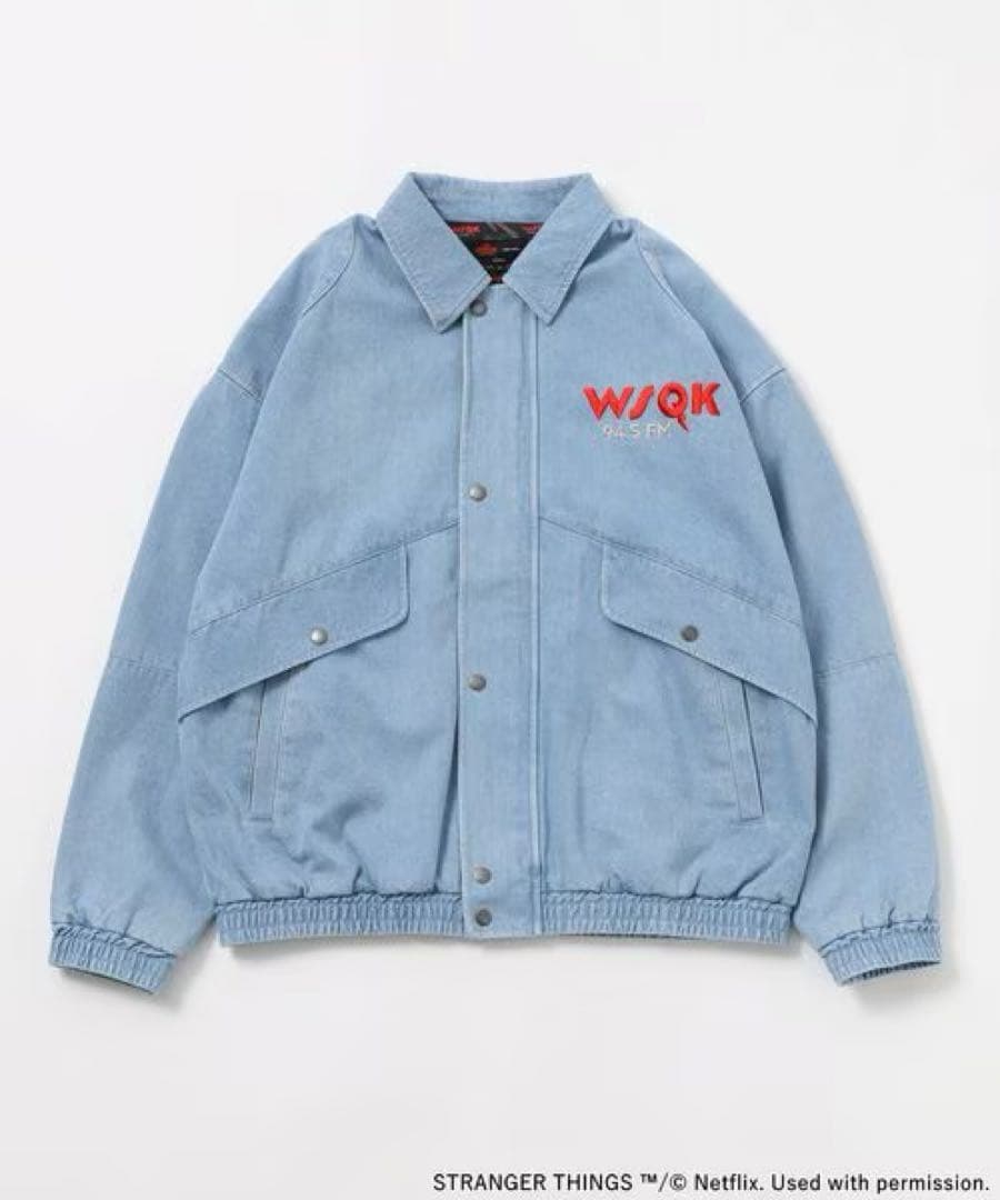 niko and STRANGER THINGS コラボデニムブルゾン M - メルカリ