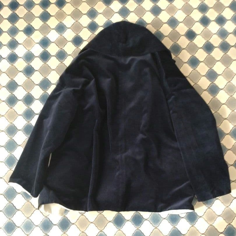 ピン有☆オネット Honnete ショールカラー カーデ ベルベット