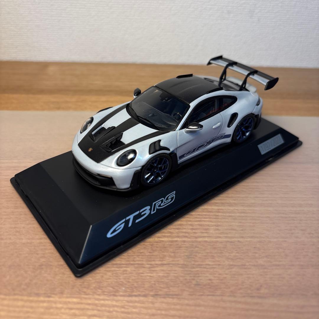 porsche ポルシェ 911 GT3 RS 1/43 ミニカー アイスグレー - メルカリ