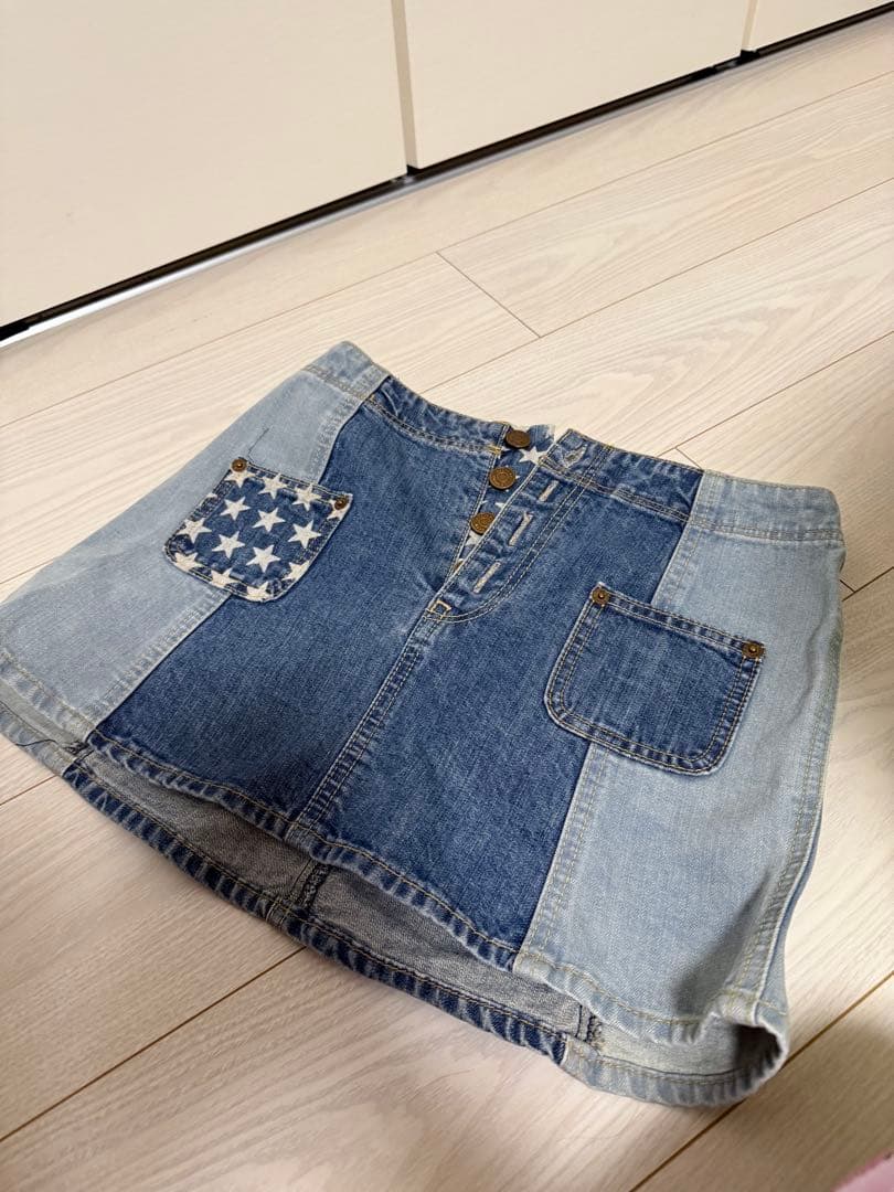 Darich プリーツラップスタッズショートパンツ