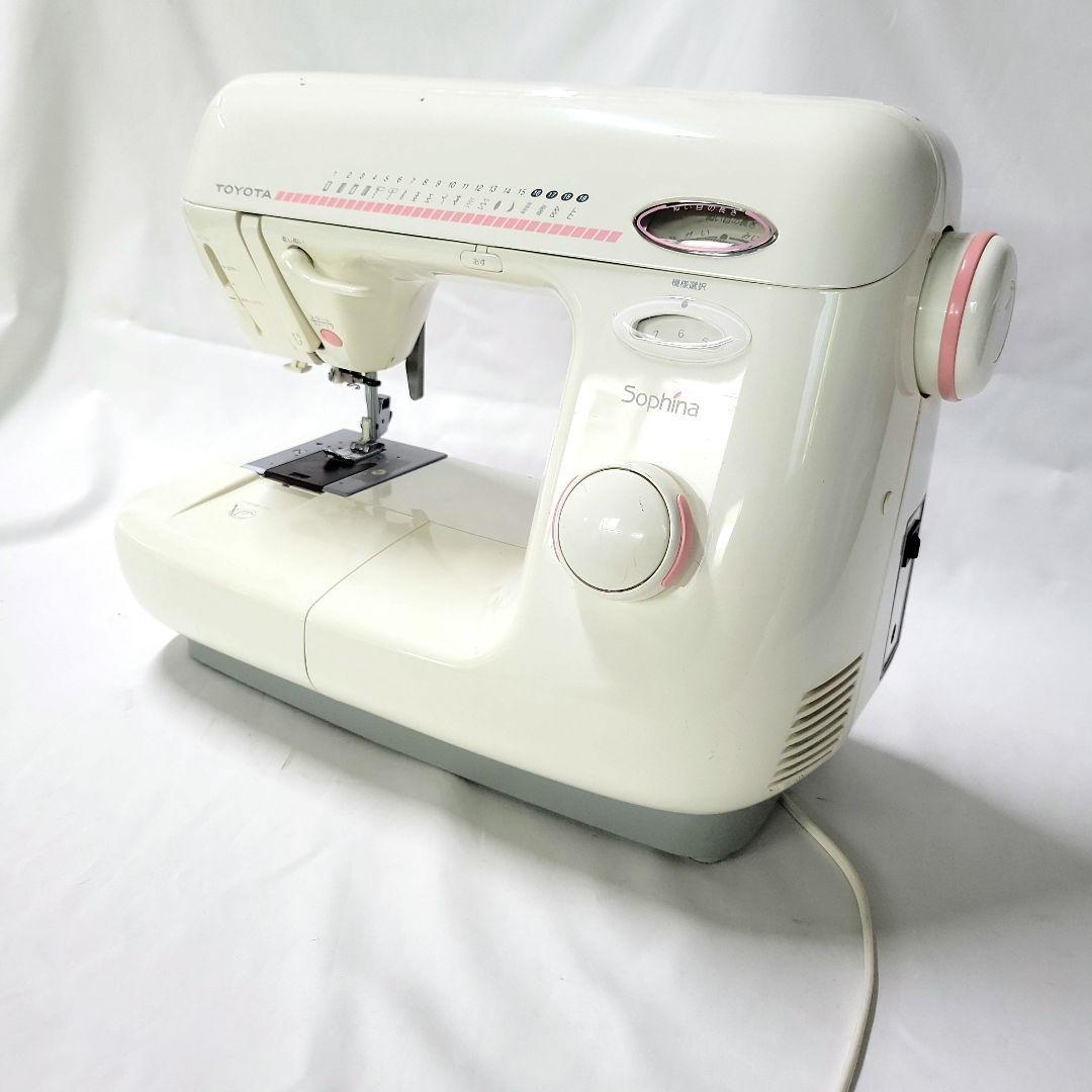 ☆TOYOTA Sophina ミシン ☆ホワイト - メルカリ