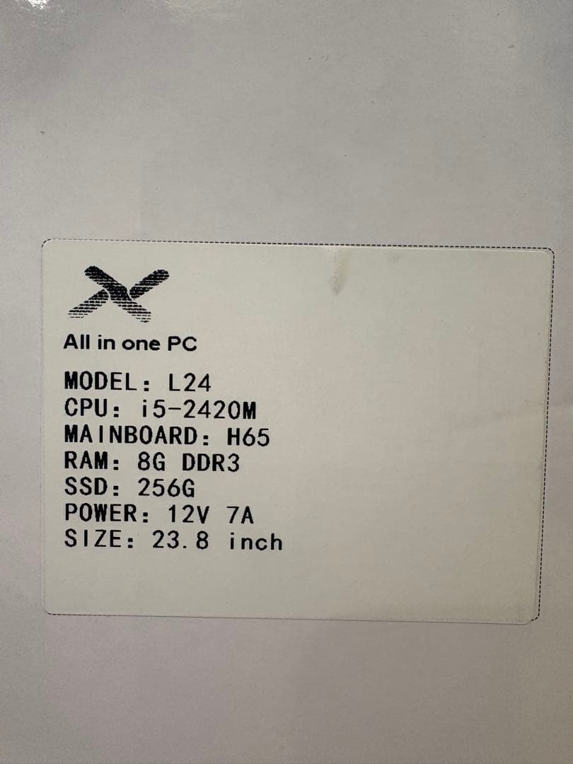 ま*ん様 VETESA FHJ001 Windows11 一体型パソコンオールイ - メルカリ