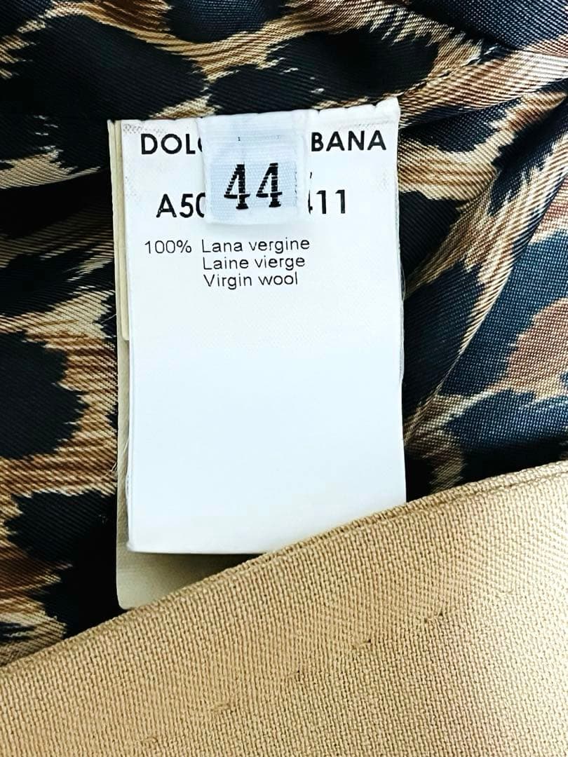 aaakira様専用DOLCE & GABBANA ベージュ ロングコート - メルカリ