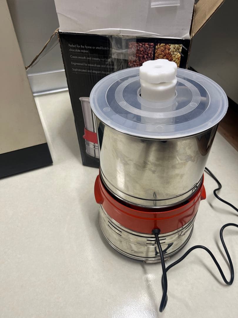 ジャンク品　Premier チョコレートリファイナー卓上型　コンパクト Premier チョコレートリファイナー③ 卓上型 コンパクト - メルカリ