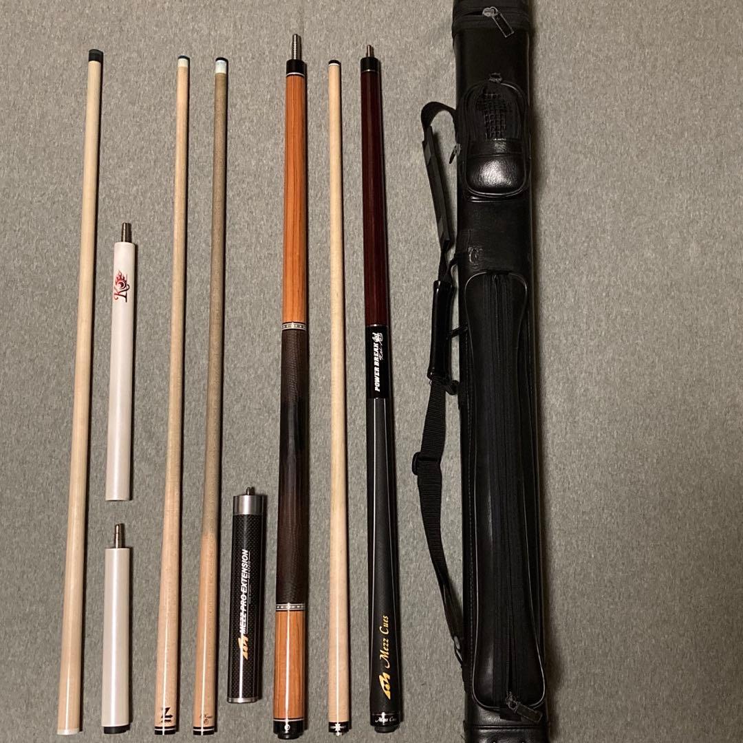 ビリヤード　MEZZ エクシードキュー　チューリップウッド　パワーブレイク魁など MEZZ | ビリヤード用品・キュー販売のベル インターナショナル