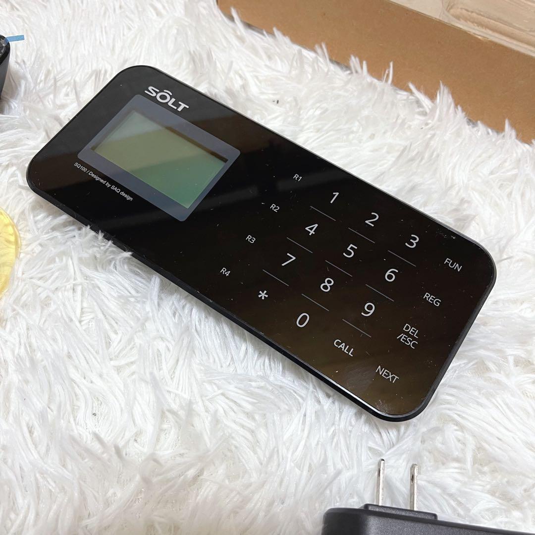 SOLT SQ100 ワイヤレスチャイム 送信機2台+充電器2台+受信機