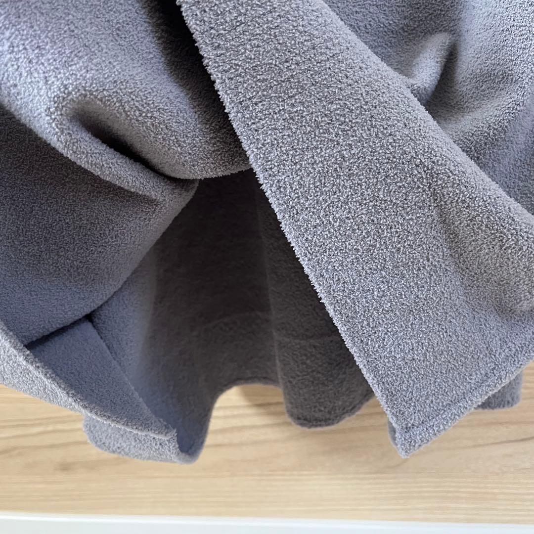 美品☆BRIEFING GOLF ROOM もこもこニットTシャツ 灰×黒 M - メルカリ