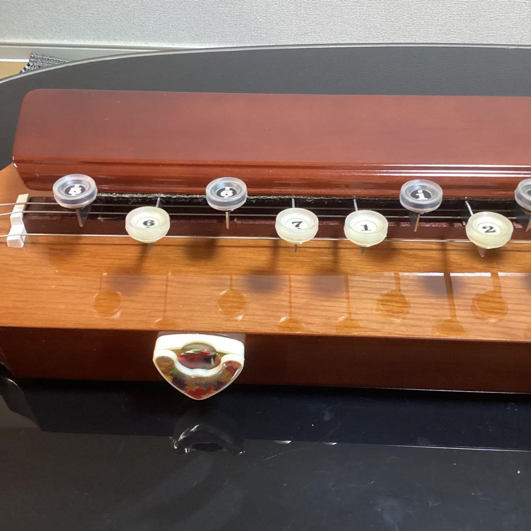 美品】大正琴 琴伝流 テナー かえで ハードケース付 - メルカリ