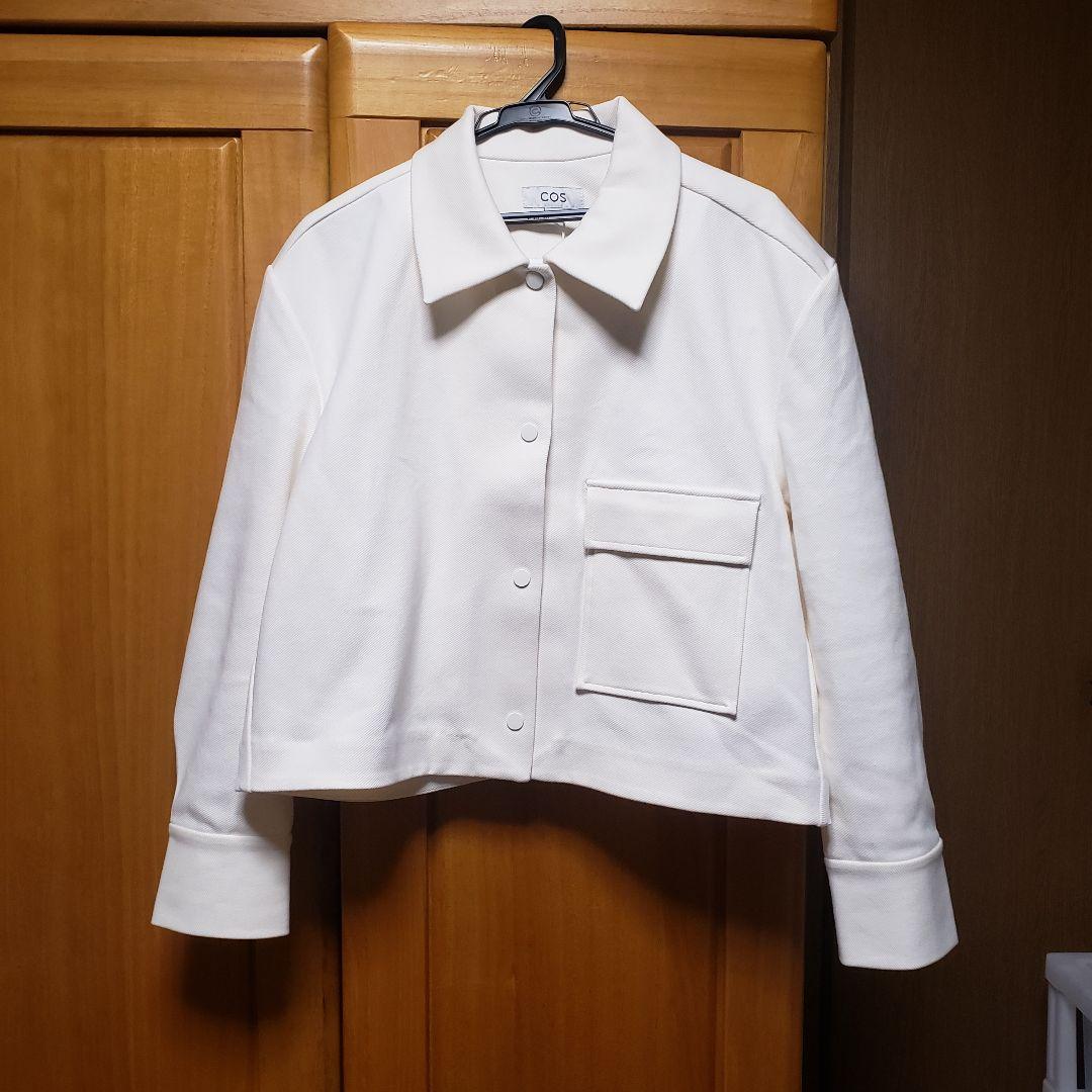 COS コス ショート丈 ツイルジャケット - メルカリ