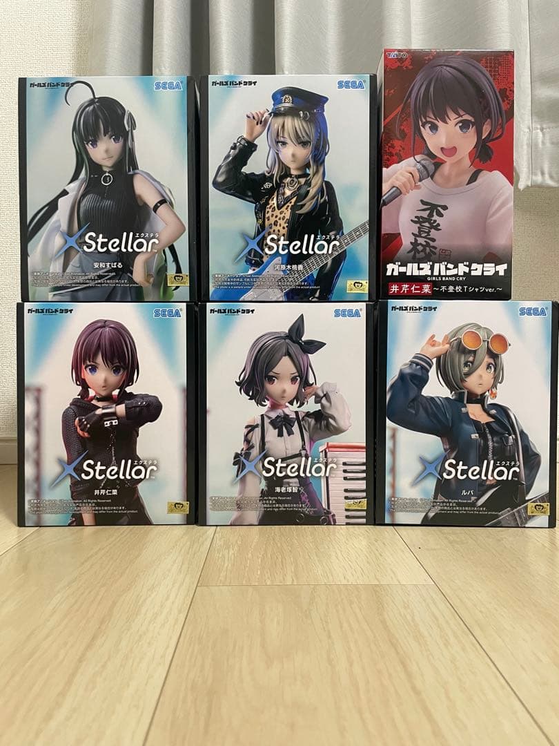 ガールズバンドクライフィギュア 6体セット① - メルカリ