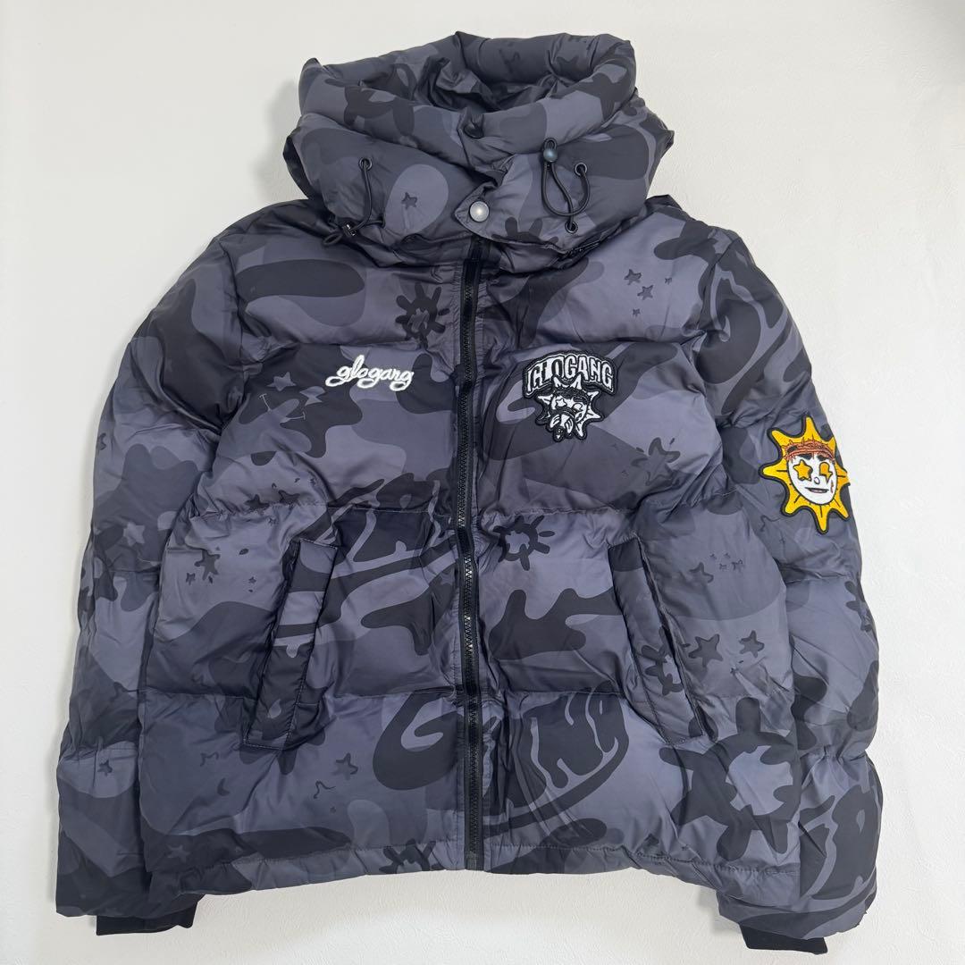 新品未使用 GLOGANG グローギャング 迷彩 ダウンジャケット S - メルカリ