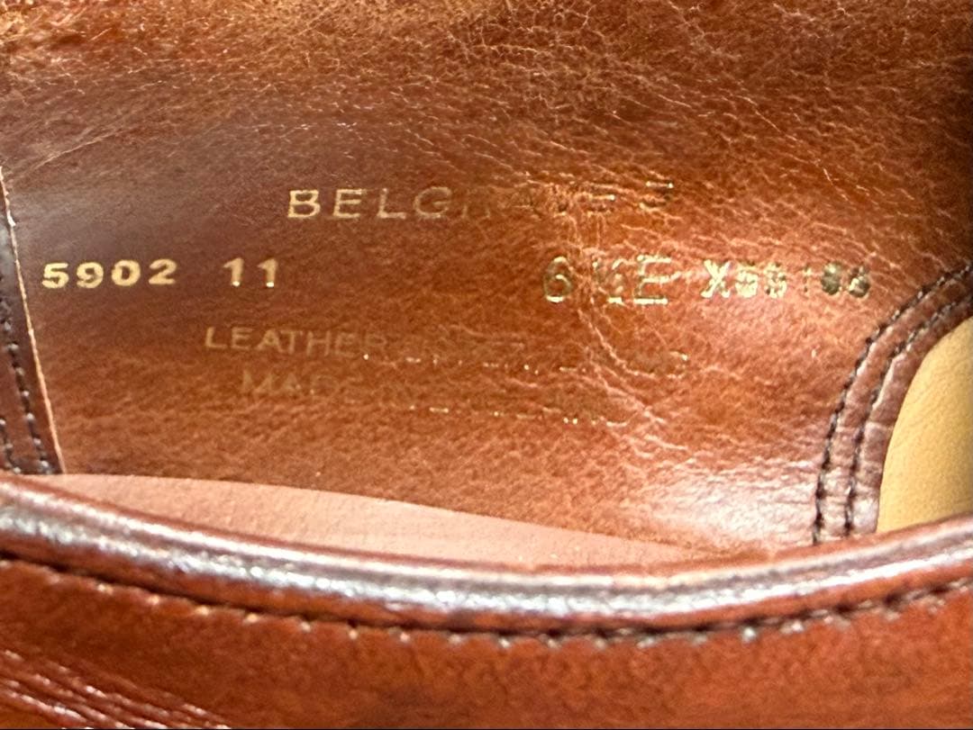 純正ツリー付　クロケット&ジョーンズ　ベルグレイブ3　6.5E 　367ラスト