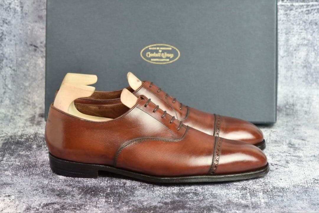 純正ツリー付　クロケット&ジョーンズ　ベルグレイブ3　6.5E 　367ラスト