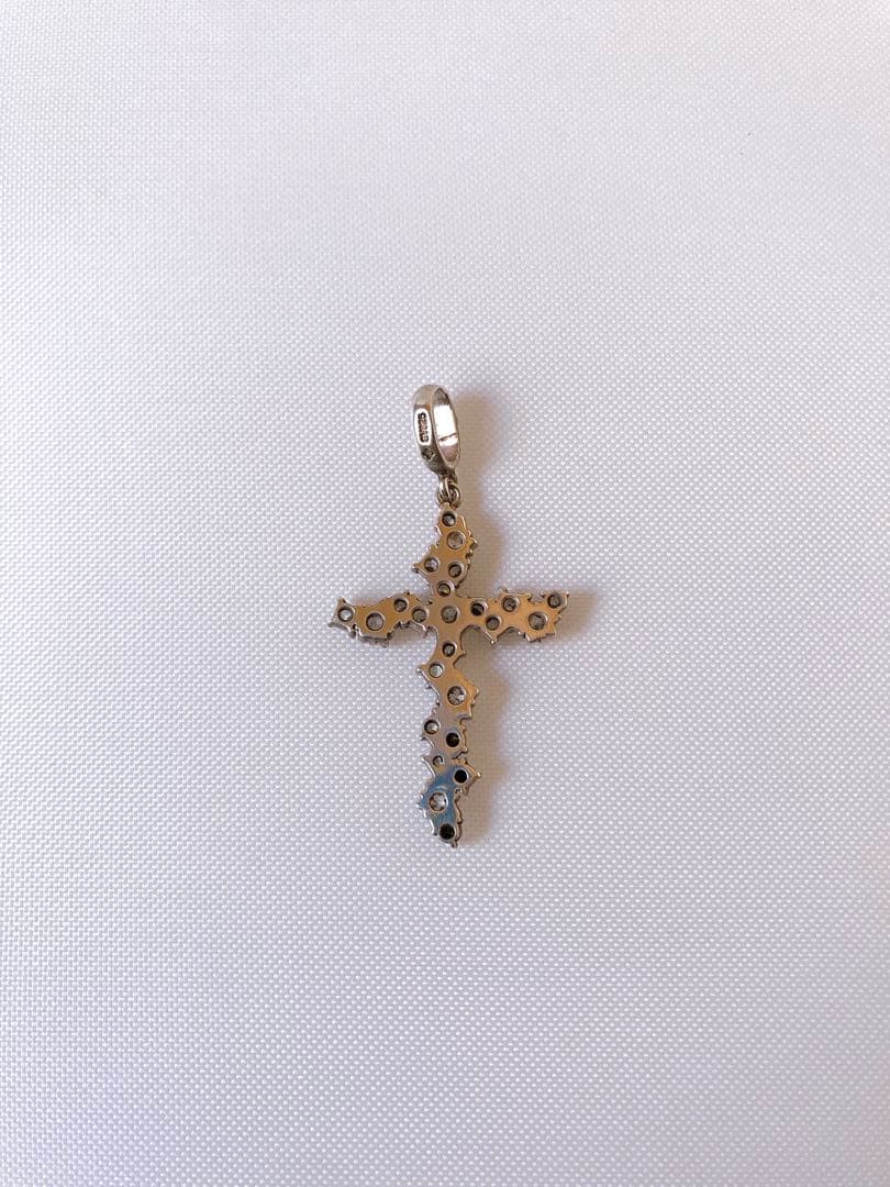 極美品】LOVE&HATE シルバー クロスネックレス - メルカリ