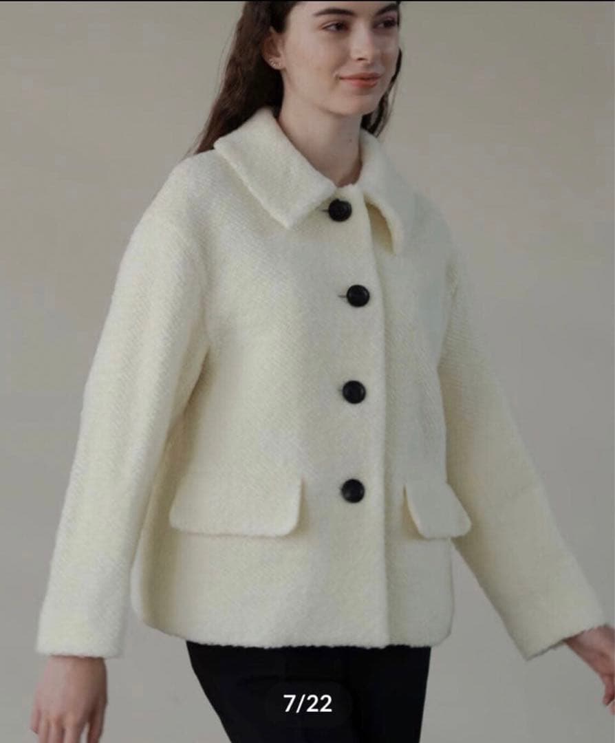 ご専用 新品 OHGA オーガ PON PON COAT ポンポンコート - メルカリ