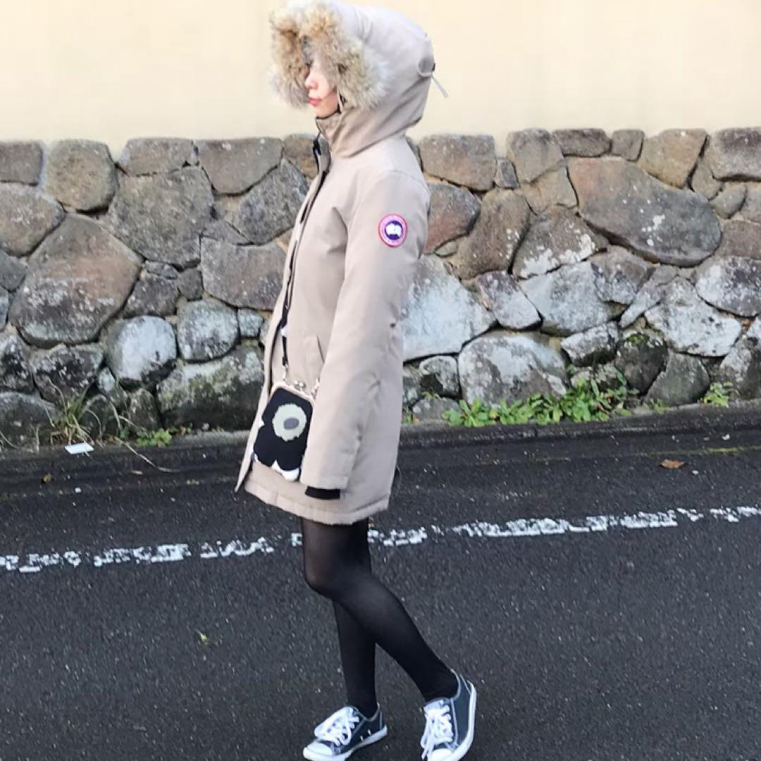 人気色】カナダグース ヴィクトリアパーカー コヨーテファー XS