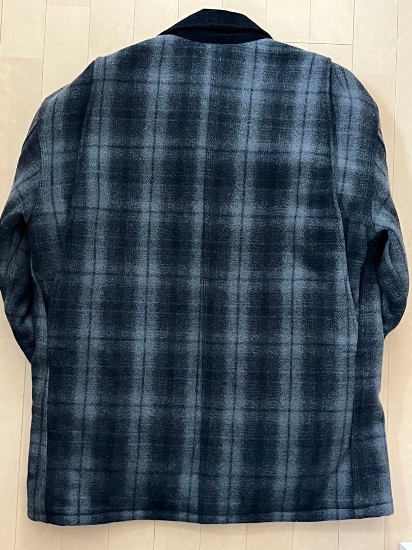 k*e様 Carhartt チョアコート カバーオール オンブレチェック - メルカリ