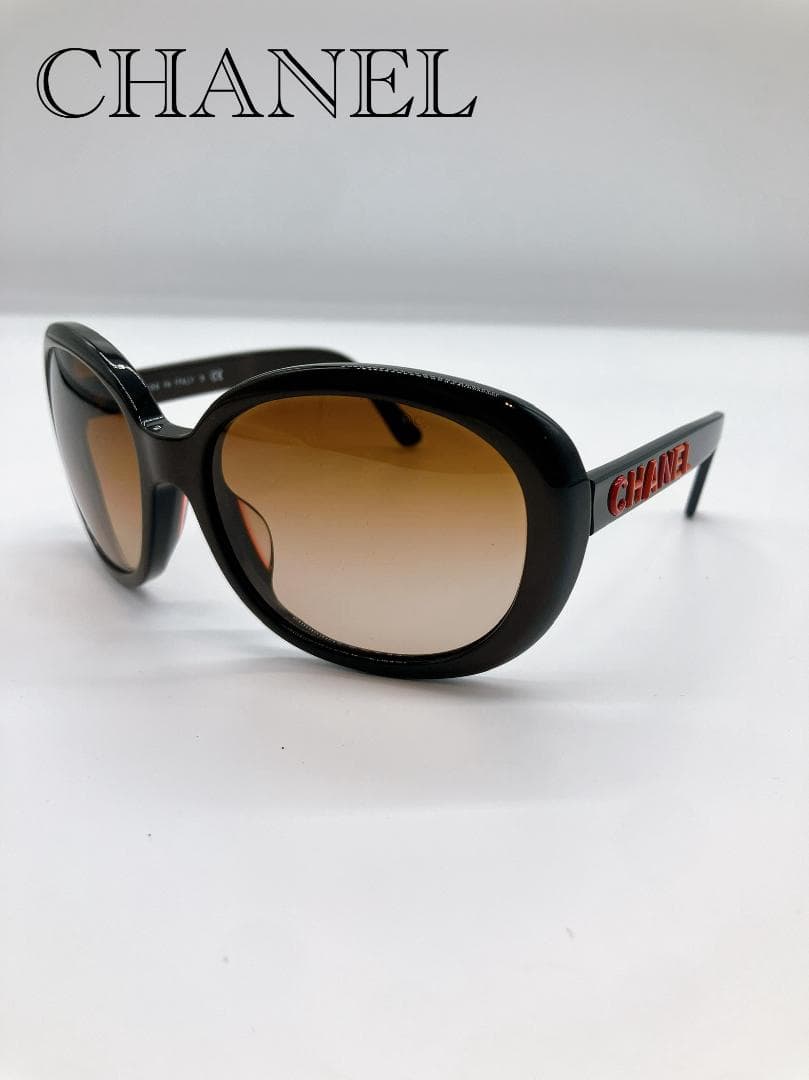 CHANEL 5138-A c.638/3B 56□16 ロゴ サングラス CHANEL シャネル ロゴ オーバル メガネ サングラス CH5416 (CHANEL