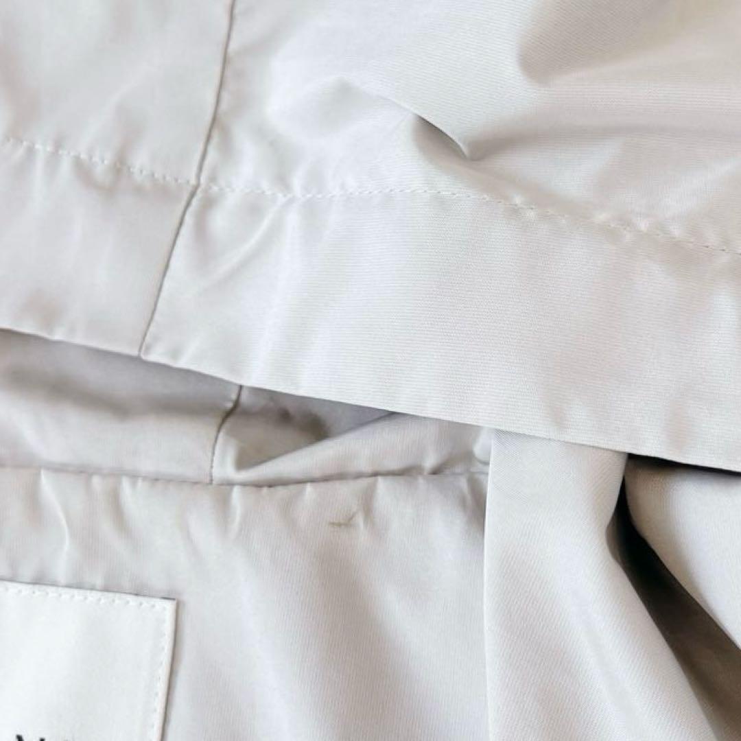 現行✨ANAYI 撥水タフタペプラムプリーツブルゾン フード 36 - メルカリ