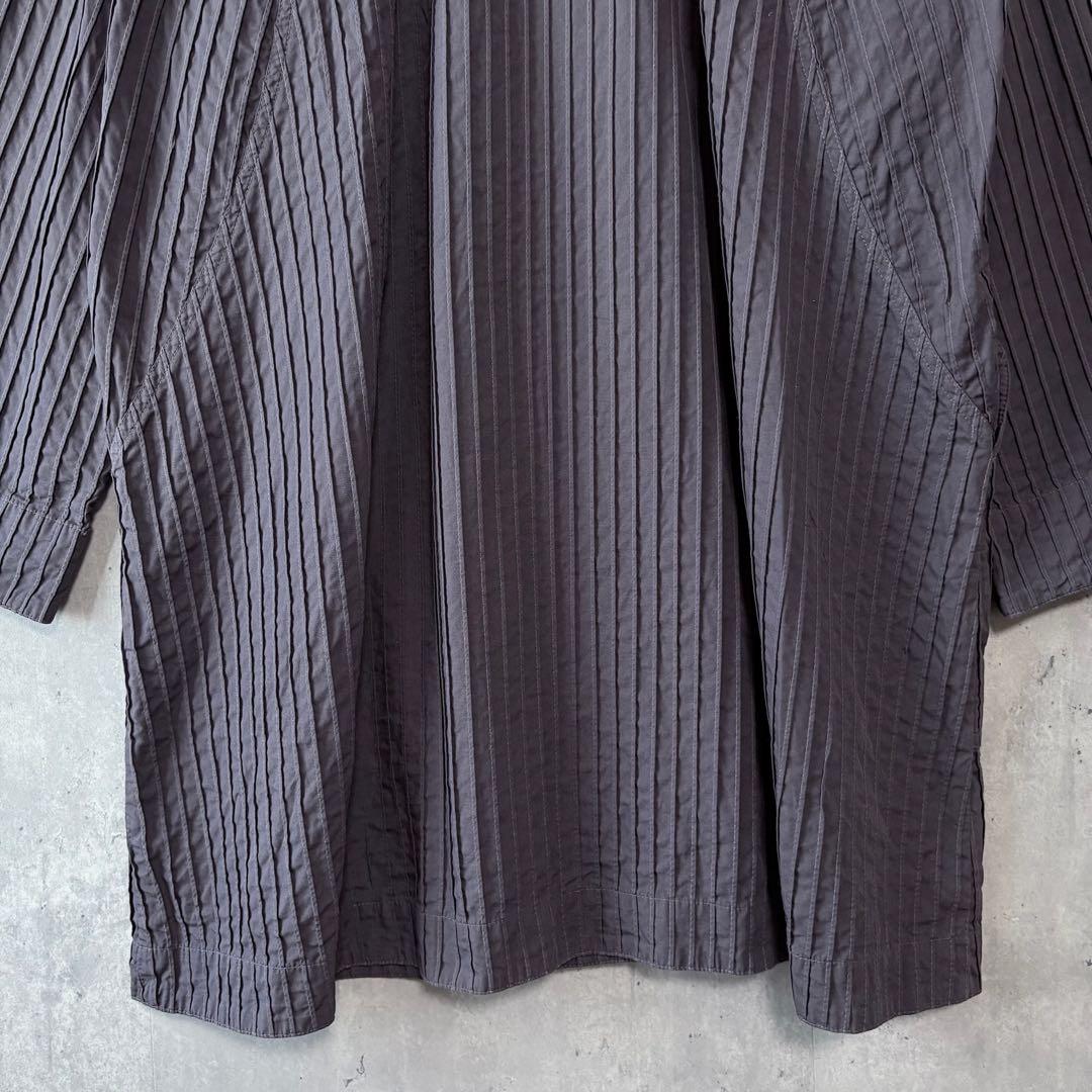 ヤッコマリカルド 美品 100%コットン Aライン プリーツジャケット