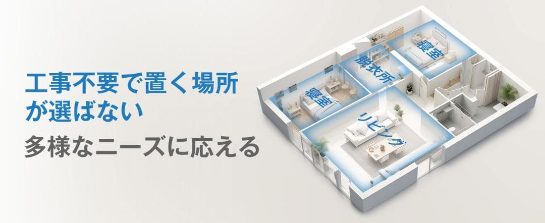 [S89-320] スポットクーラー 2.0kW 6-8畳 エアコン 工事不要