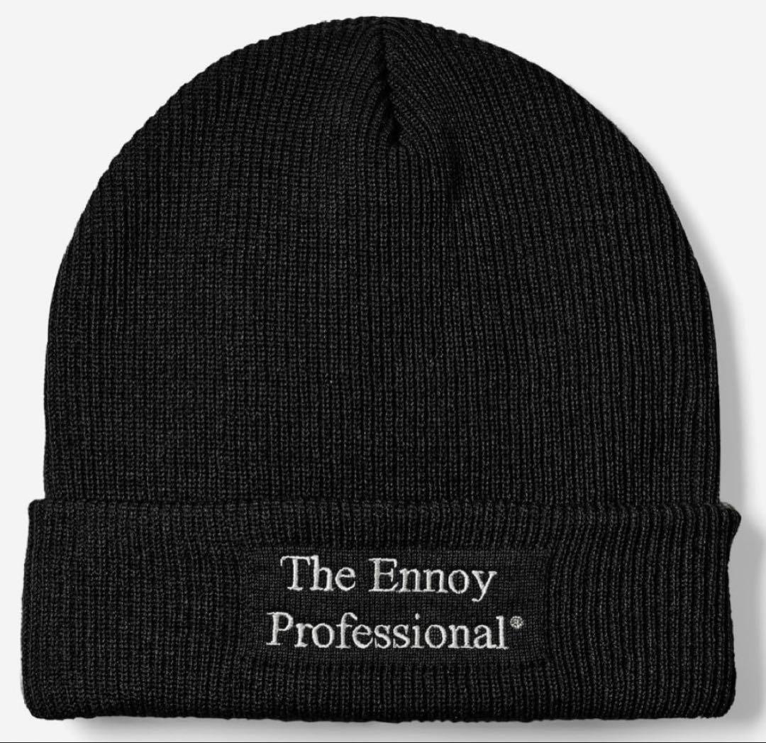 ENNOY PROFESSIONAL KNIT CAP ニット帽 セットアップ ENNOY PROFESSIONAL KNIT CAP BLACK ニット帽 エンノイ スタイリスト