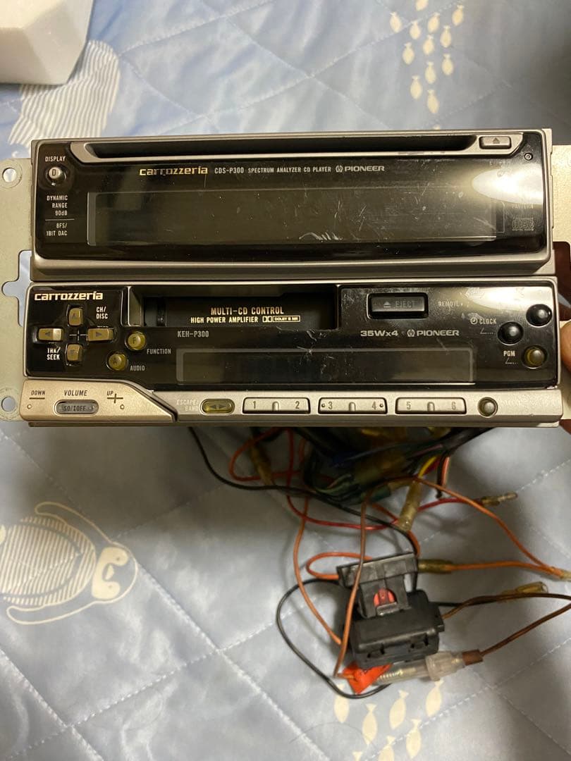カロッツェリア CDS-P300 KEH-300 セット スペアナ ジャンク - メルカリ