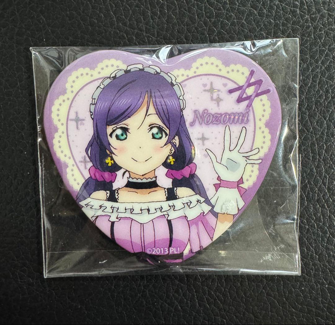 ラブライブμ's 中国限定 キラセン トレーディングハート型缶バッジ