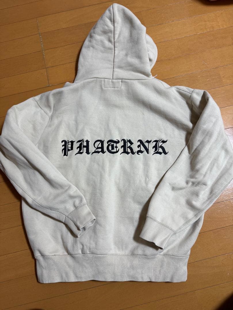 PHATRNK ファットランクXL ベージュ パーカー - メルカリ