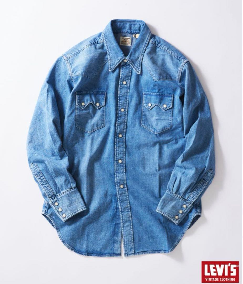 LEVI'SショートホーンSAWTOOTH INDIGO COSMOS LVC - メルカリ
