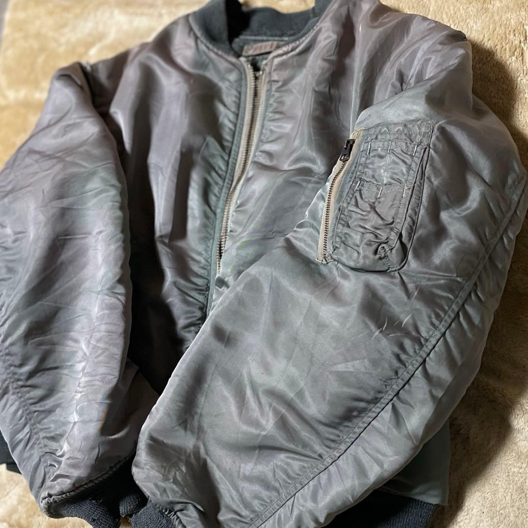 50s 米軍実物MA-1 USAF 1958年 8279B Faded - メルカリ