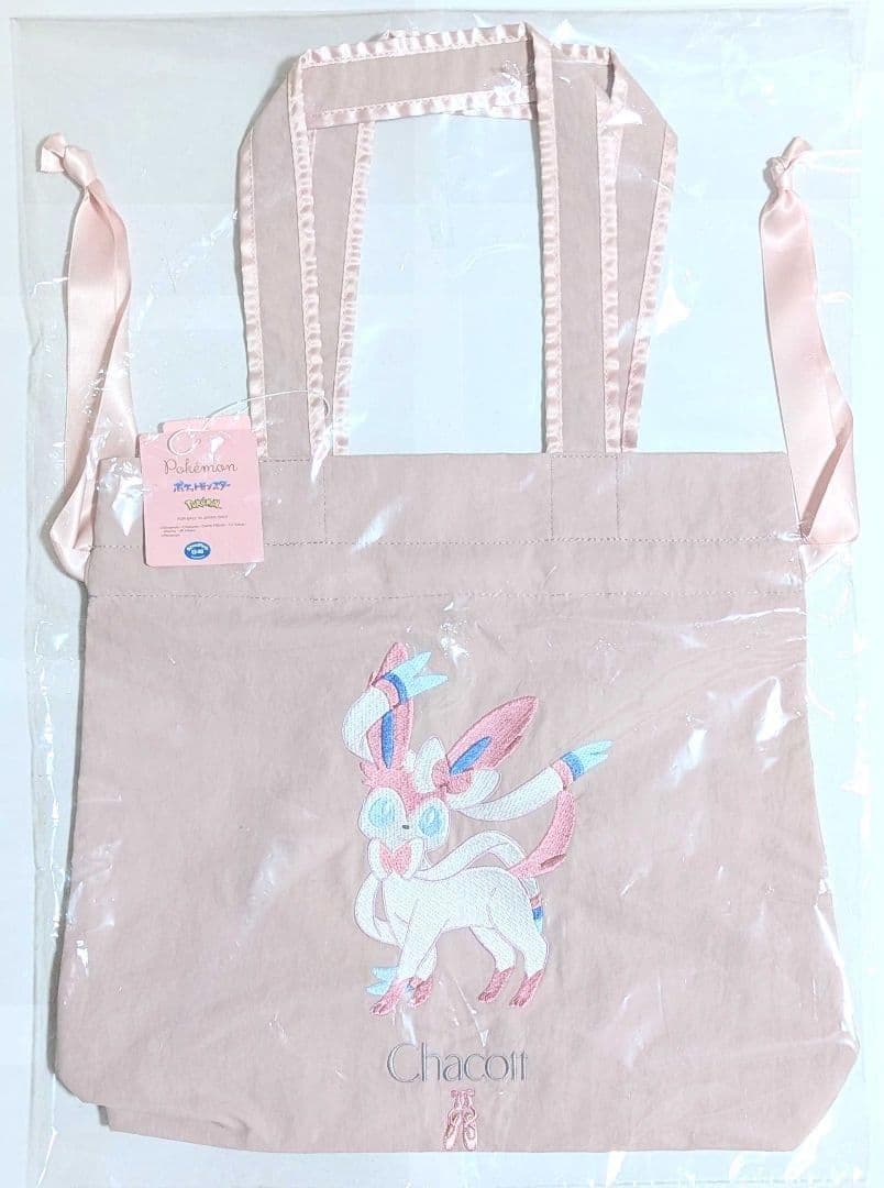 チャコット ポケモン コラボ ニンフィア トートバッグ 新品未使用