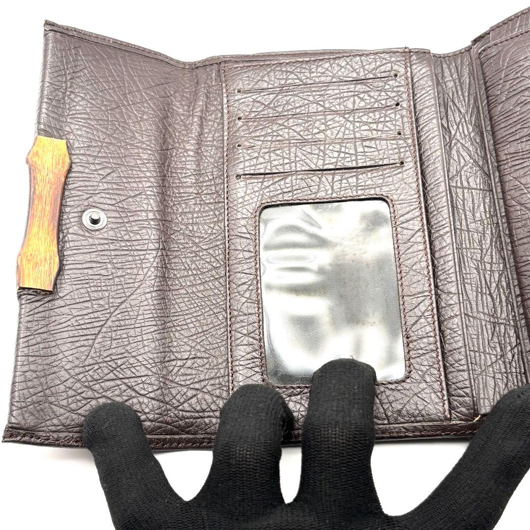 グッチ 3つ折り財布 バンブー GGキャンバス 長財布 レザー 箱 楽天市場