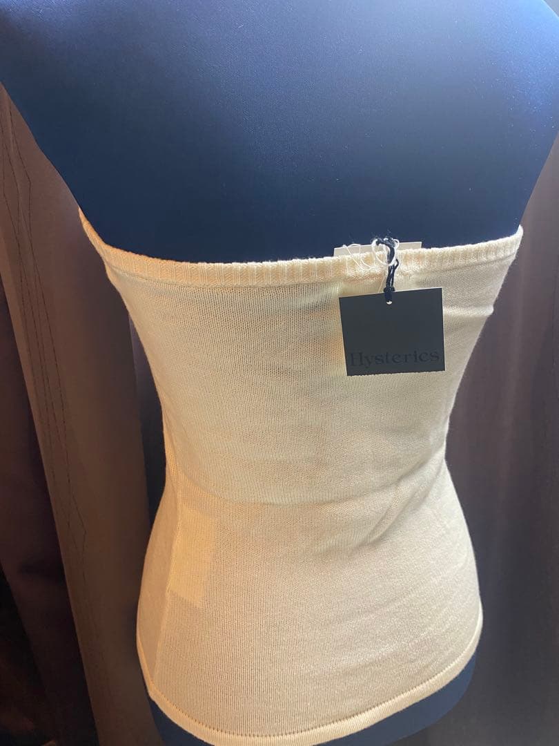 新品 初期 ヒステリックグラマー '90 ビーズ クロスキャミソール Y2K