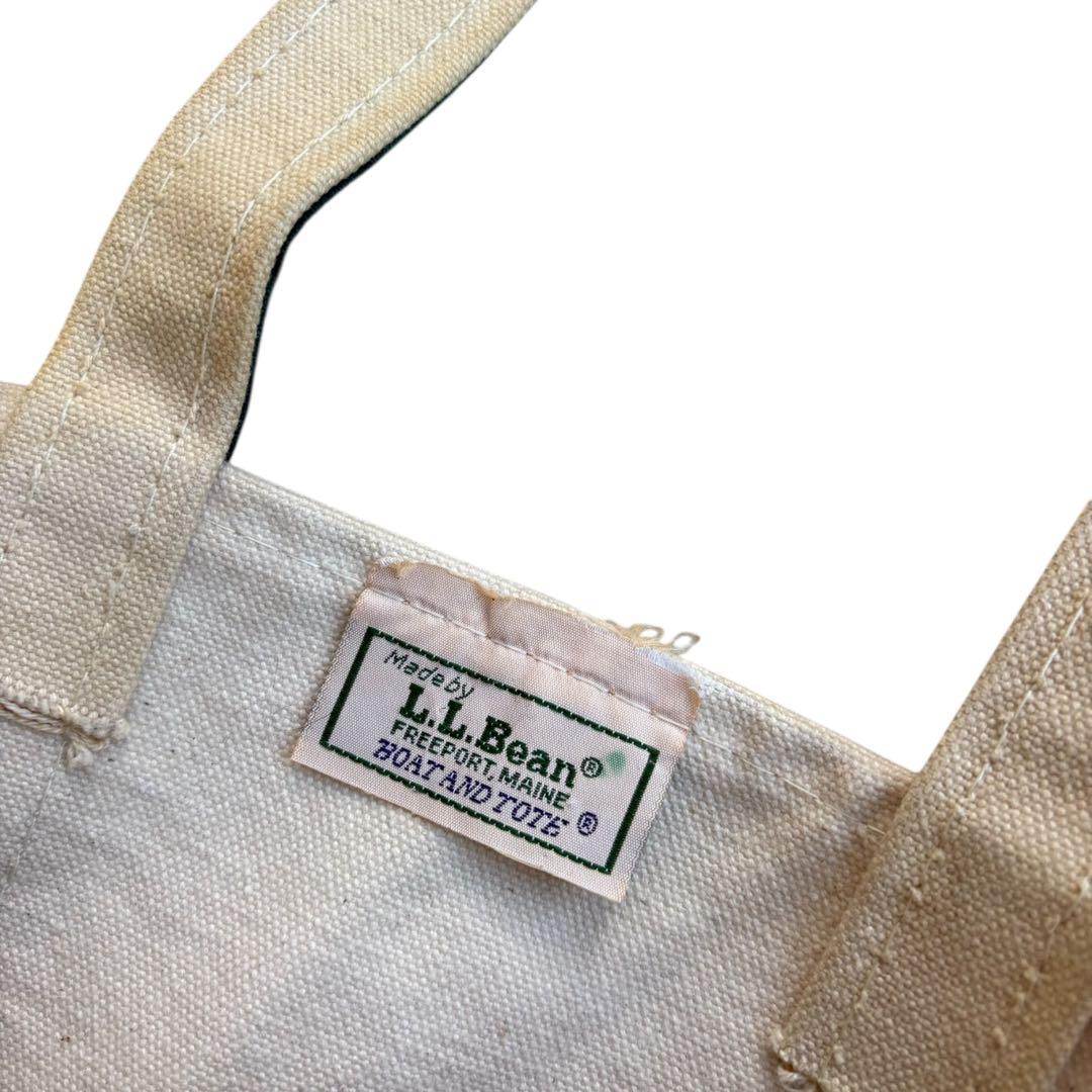 80’s USA製 L.L.Bean ビーントート　ロングハンドル