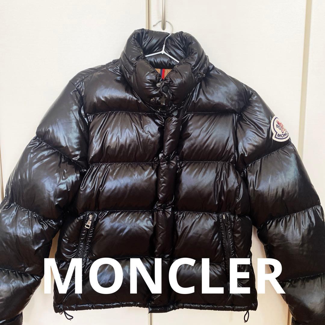 国内正規品MONCLER モンクレール デカワッペン ダウンジャケット