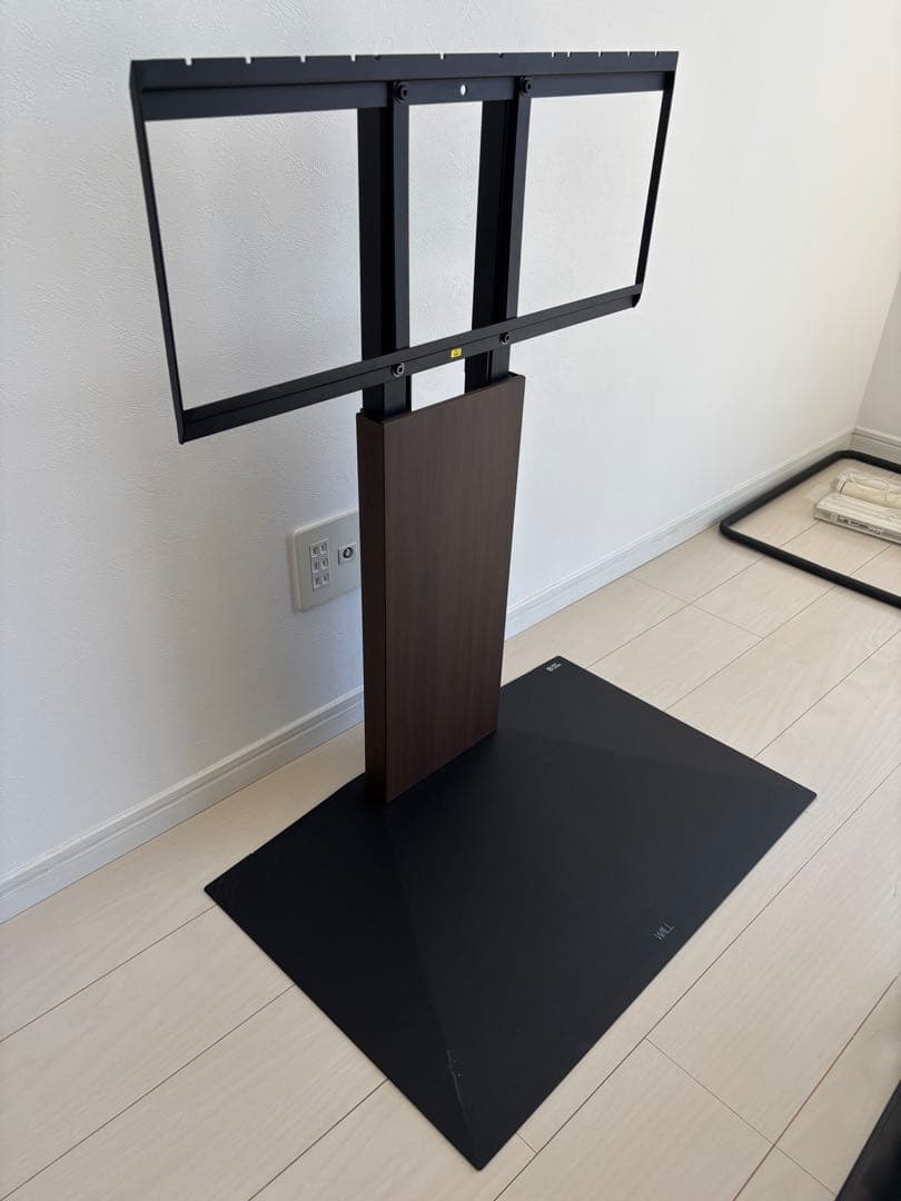 WALL V3ロータイプ⭐︎インテリアTVスタンド WALLインテリアテレビスタンドV3 ロータイプ+棚板レギュラーサイズ